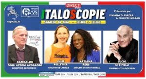 Italoscopie, programme du 10/05/2025