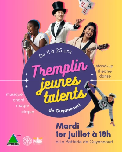 Tremplin Jeunes talents à la Batterie (78) - Inscriptions jusqu'au 06/06/2025 et Tremplin le 01/07/2025