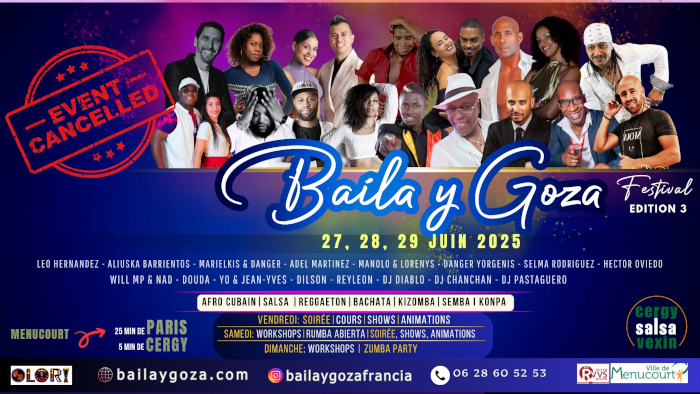 BAILA y GOZA 2025, ANNULE
