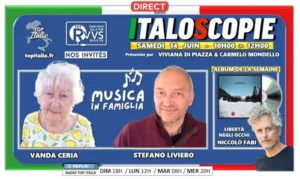 Italoscopie, programme du 14/06/2025