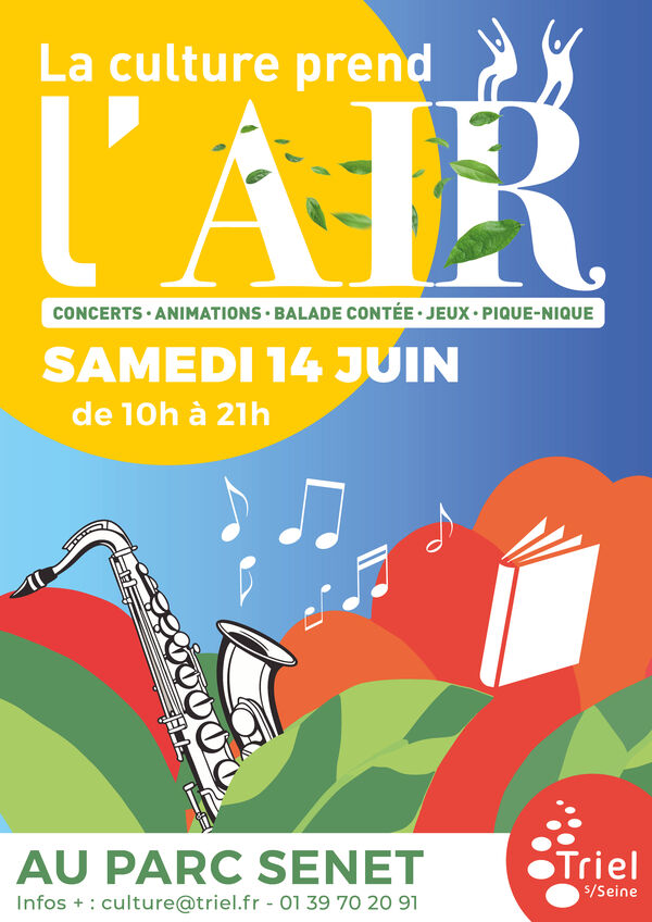 La culture prend l'air à Triel-sur-Seine (78) le 14/06/2025