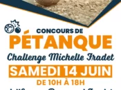 Concours de pétanque à Triel-sur-Seine (78) le 14/06/2025