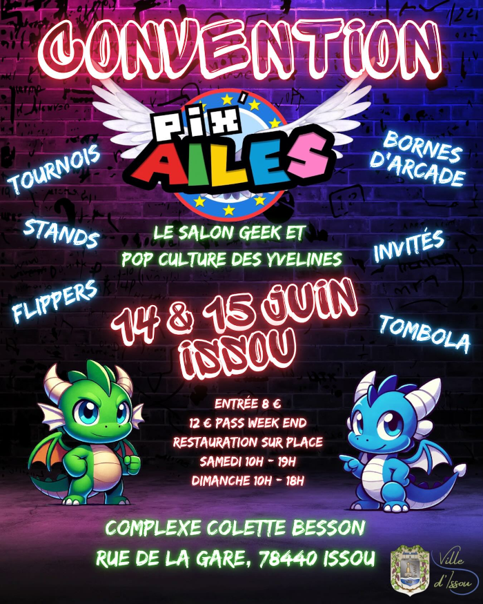 Pix'ailes à Issou (78) les 14 et 15 juin