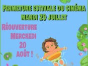 Cinéma de Achères, prog du 6 au 12 août
