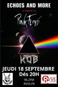 Le groupe Echoes and more dans Republik rock du 18/09/2025