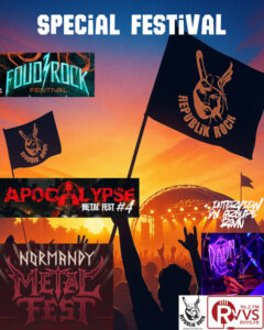 Emission spéciale festivals dans Republik rock du 16/10/2025