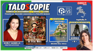 Italoscopie, programme du 08/11/2025