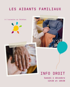 La MJD Val de Seine (78) évoque les droits des aidants familiaux dans "Info droit" du 06/12/2025
