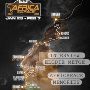 Elodie et Jonathan Metge présentent le projet "Sur les traces de René Metge" en cours pour participer à L'Africa Eco Race Historique 2026 dans "Reportages VIP" du 27/12/2025