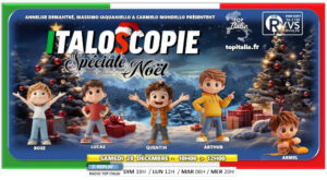 "Italoscopie" fête Noël le 20/12/2025