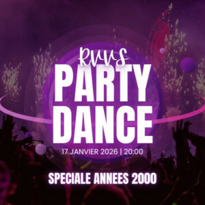 "RVVS party dance", spéciale années 2000 le 17/01/2026