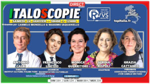 "Italoscopie", programme du 24/01/2026