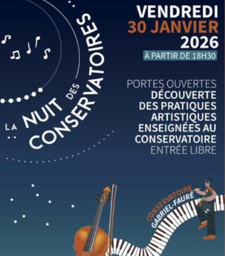 13ème édition de la Nuit des conservatoires aux Mureaux le 30/01/2026