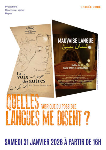"Quelles langues me disent" au Collectif 12 (78) le 31/01/2026