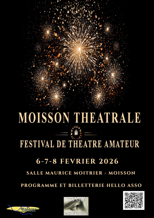 "Moisson théâtrale", événement à Moisson (78) du 6 au 8 février