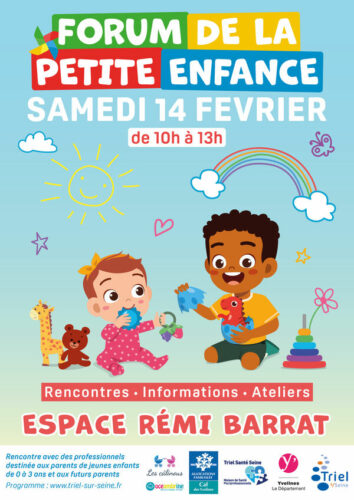 Forum de la petite enfance à Triel-sur-Seine (78), le 14/02/2026