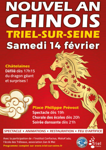 On fête le Nouvel An Chinois à Triel-sur-Seine (78), le 14/02/2026