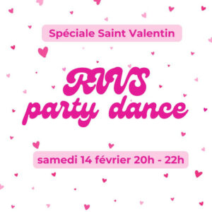 "RVVS party dance", spéciale Saint Valentin le 15/02/2026