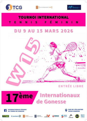 Tournoi - Internationaux de tennis féminin à Gonesse (95) du 9 au 15 mars