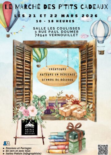 Marché des p'tits cadeaux à Vernouillet (78) les 21 et 22 mars