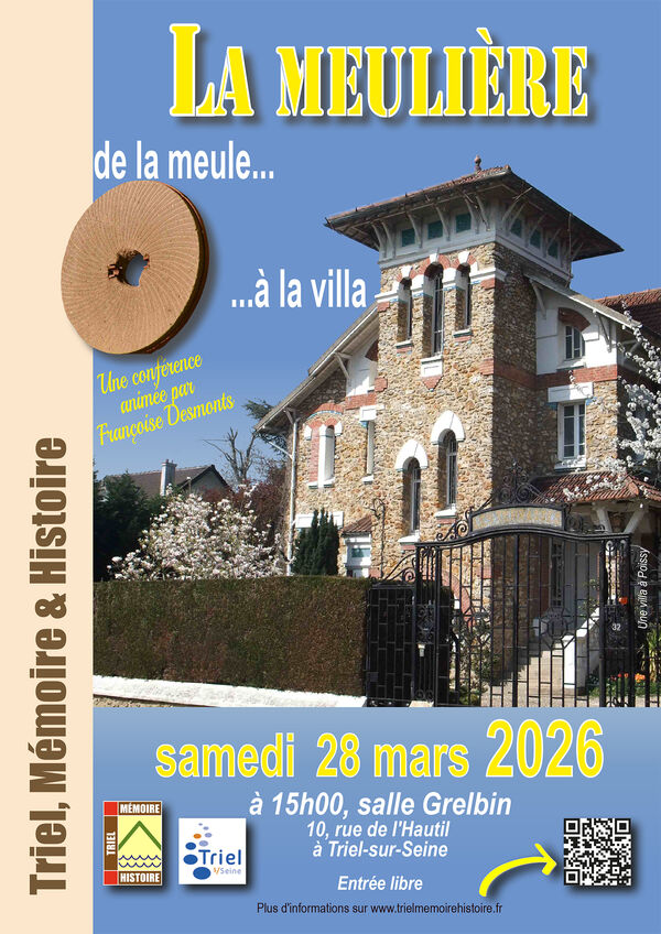 Conférence histoire à Triel-sur-Seine (78) le 28/03/2026