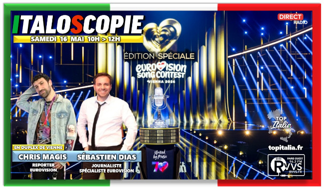 "Italoscopie", programme du 16/05/2026