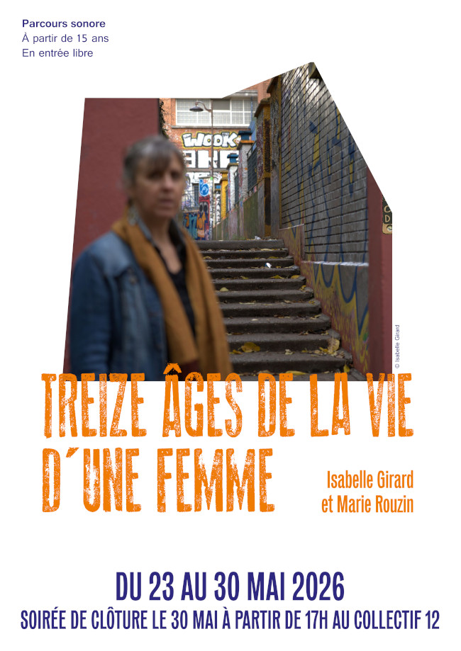 "Treize âges de la vie d'une femme", parcours sonore à Mantes-la-Jolie du 23 au 30 mai 2026