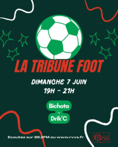 Bichota et Drik'C invités de "La Tribune foot" le 07/06/2026