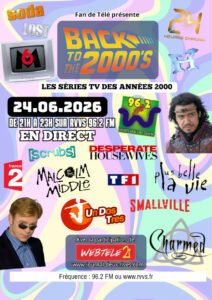 Les séries TV des années 2000 mises en avant dans "Fan de télé" du 24/06/2026