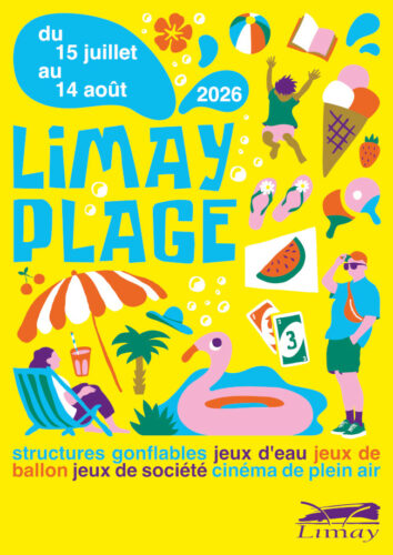Limay plage du 15 juillet au 14 août 2026