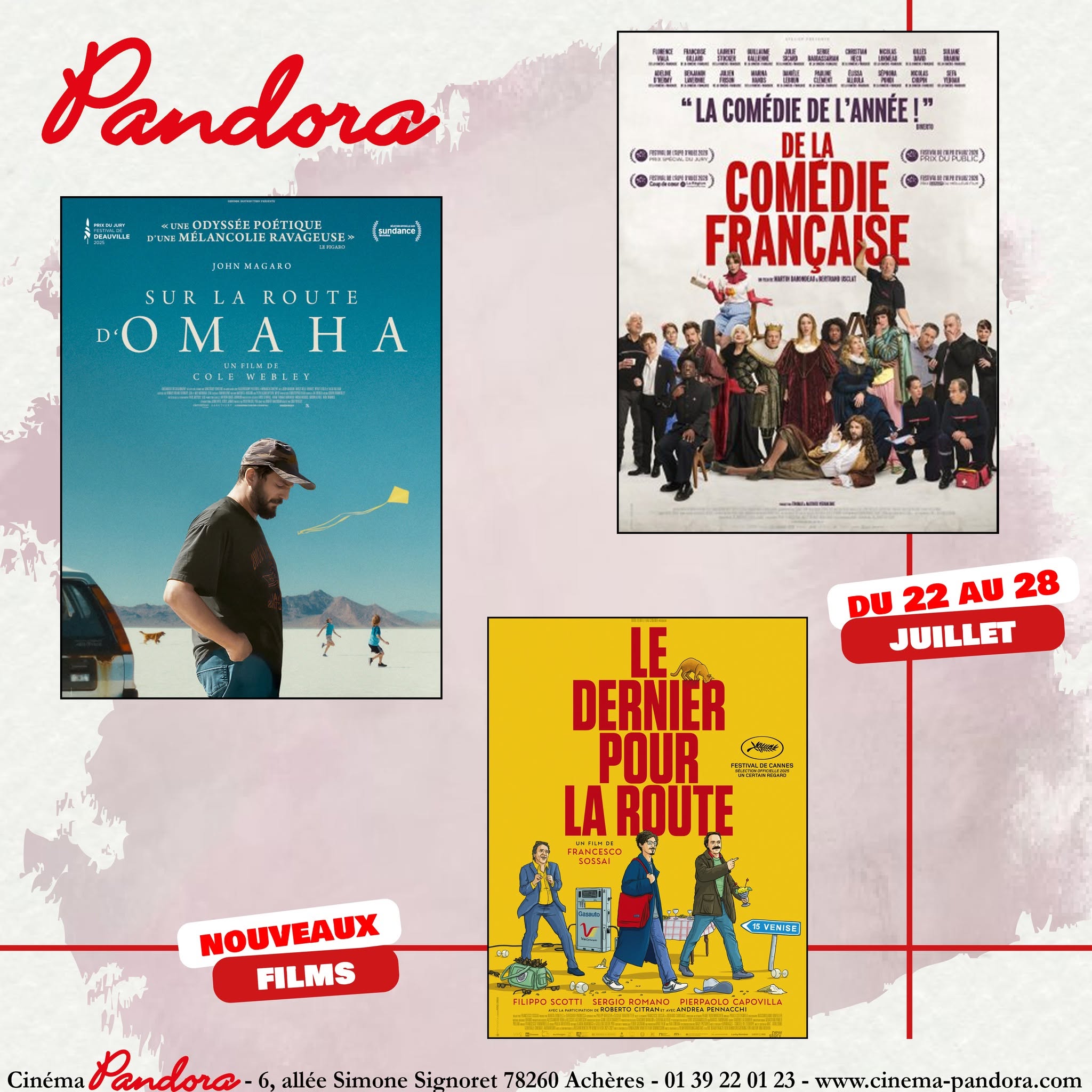 Ciné Pandora, prog du 08/12/2021 au 18/01/2022