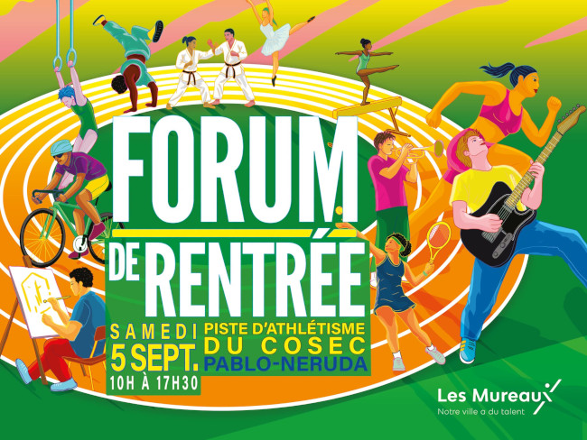 Forum de rentrée des Mureaux (78) le 05/09/2026