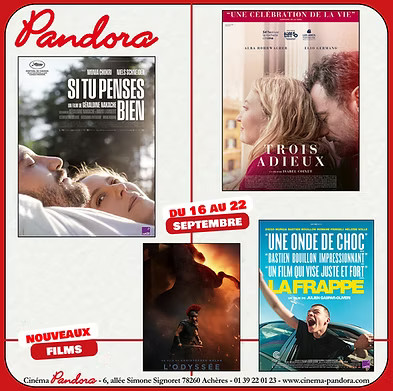 Ciné Pandora, prog du 08/12/2021 au 18/01/2022