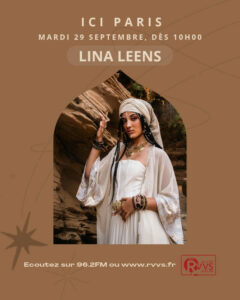 Lina Leens invitée de Ici Paris du 29/09/2026
