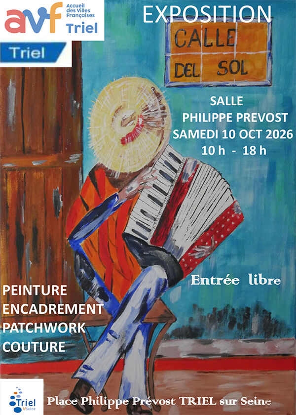 Exposition à Triel-sur-Seine (78) le 10/10/2026