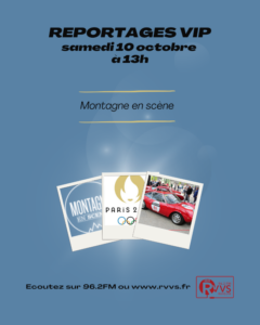 Reportages VIP, programme du 10/10/2026
