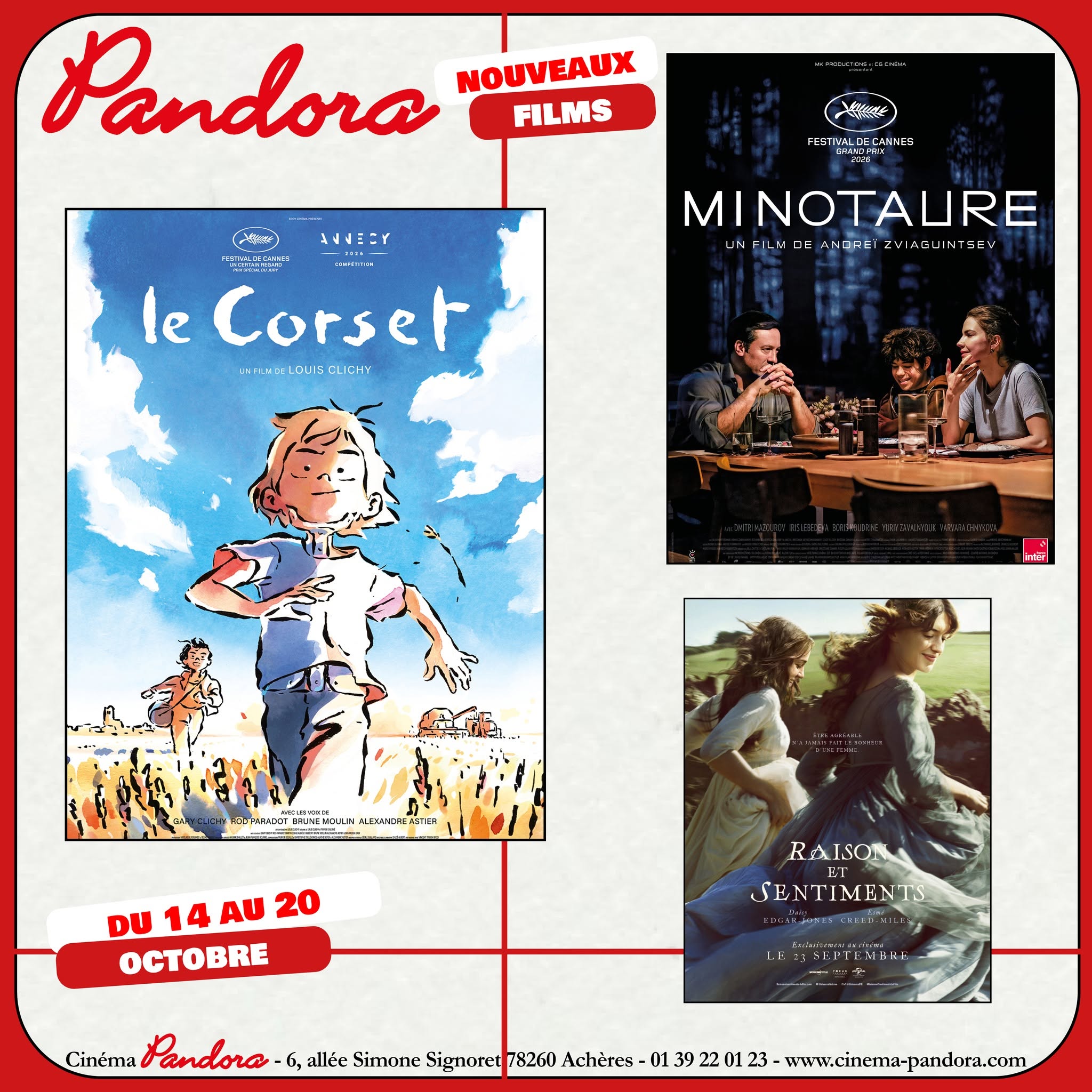 Ciné Pandora, prog du 08/12/2021 au 18/01/2022