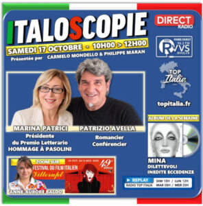 Italoscopie, programme du 17/10/2026