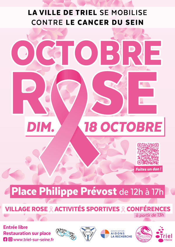 Triel-sur-Seine (78) se mobilise pour Octobre rose le 18/10/2026