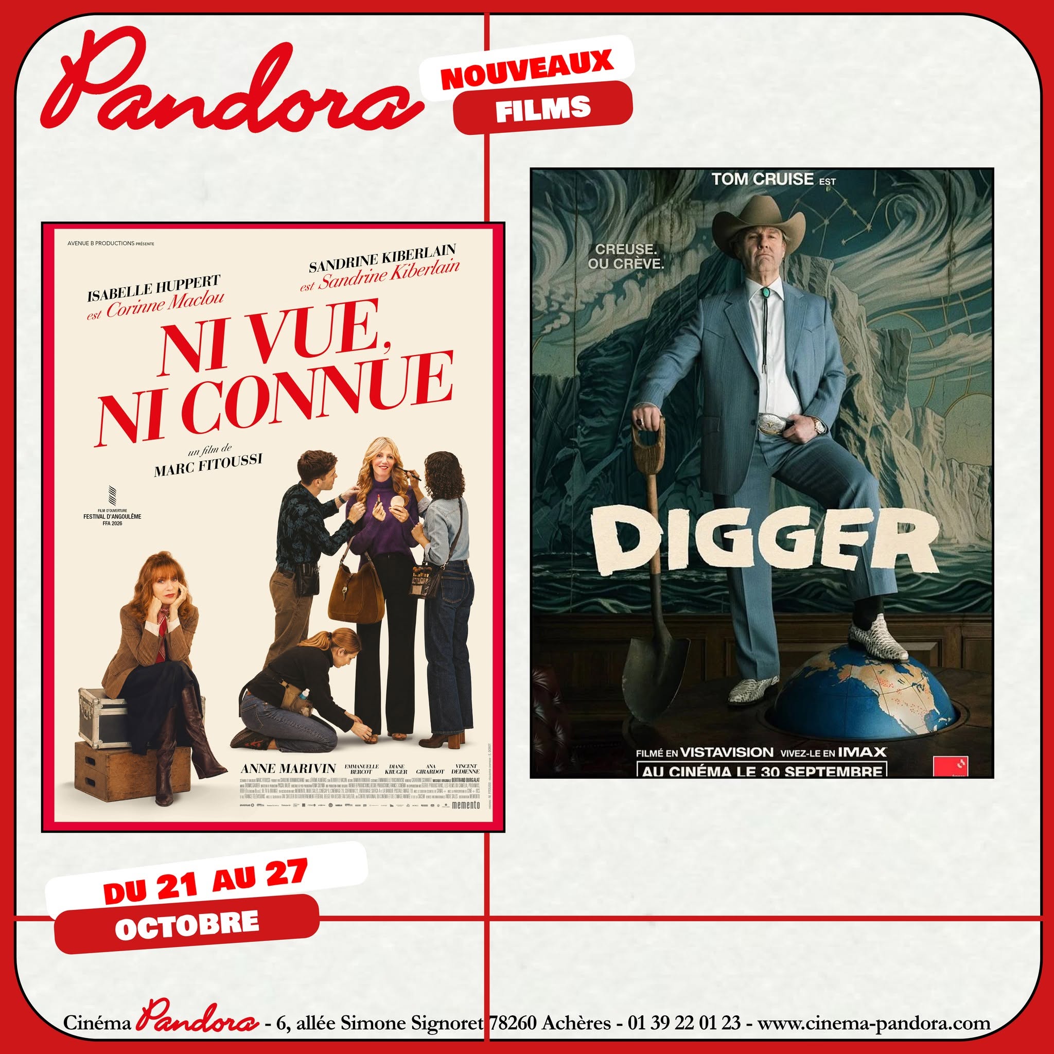 Ciné Pandora, prog du 08/12/2021 au 18/01/2022