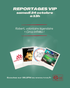 Programme de Reportages VIP du 24/10/2026